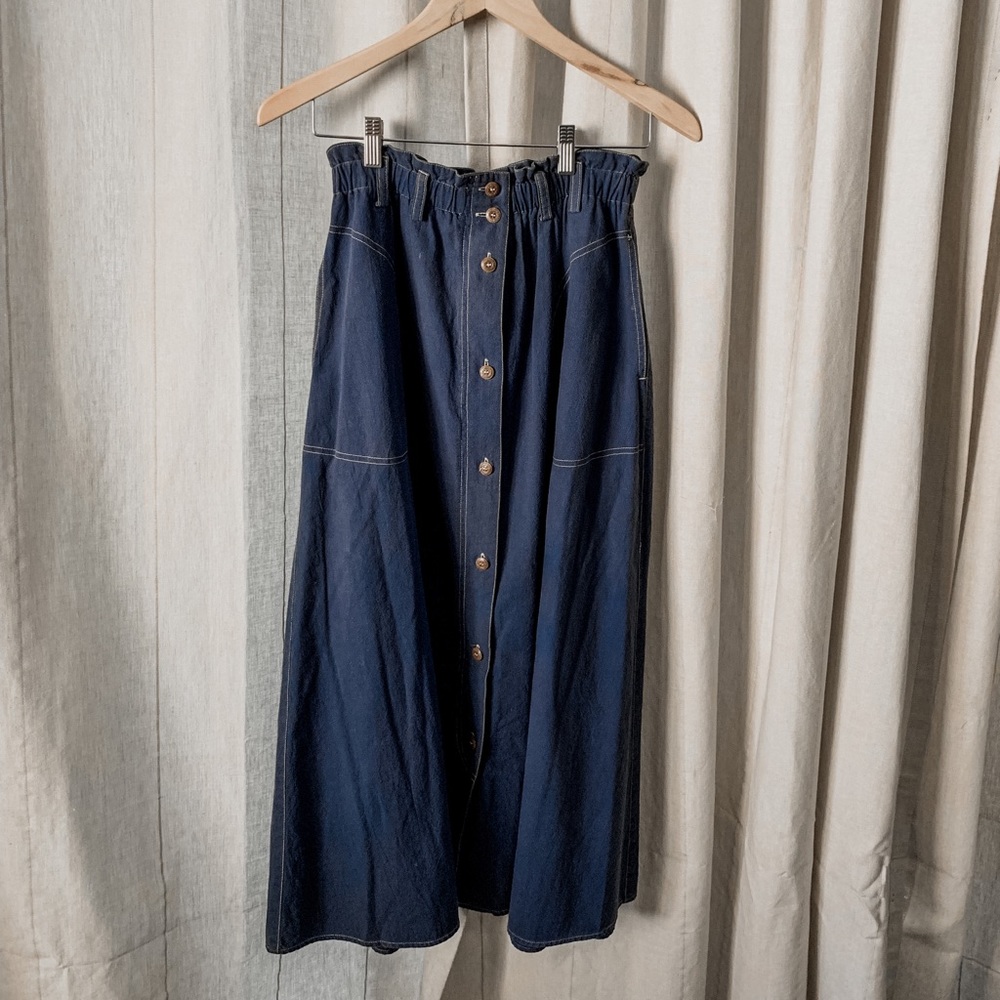 Vintage Long Circle Skirt